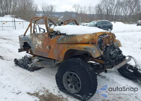 1979 Jeep Cj7 z USA, uszkodzony, nr VIN J9F93EH0757690000